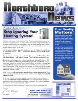Stop Ignoring Your Heating System!