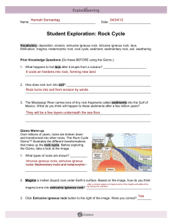 Rock Cycle