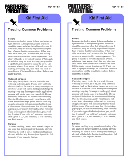 Kid First Aid Kid First Aid