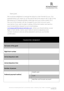 Dear guest, We would be delighted to arrange the airport or train