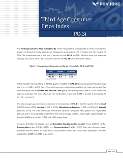 IGP-DI sobre 0,53% em outubro e acumula alta - Portal IBRE
