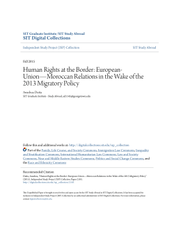 Human Rights at the Border