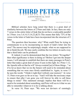 Guidebook For The Elect - Scriptural