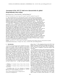 Assessment of the ASCAT wind error characteristics by global