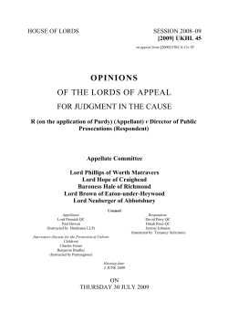 (Appellant) v Director of Public Prosecutions (Respondent)