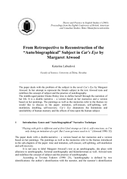 From Retrospective to Reconstruction of the