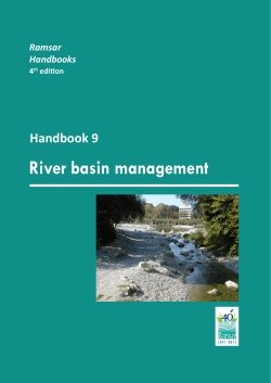 River basin management