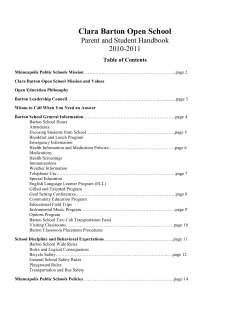 Clara Barton Open School - Minneapolis Public Schools