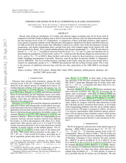 Emission line ratios of Fe III as astrophysical plasma diagnostics