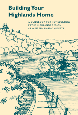 Building Your Highlands Home - The Trustees of Reservations