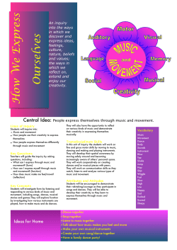 HWEO 2016 Pre Rec and Rec