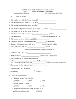 2. The place value value of 3 in