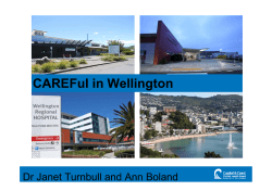CAREFul in Wellington