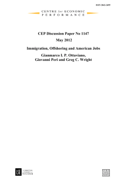 Immigration, Offshoring and American Jobs