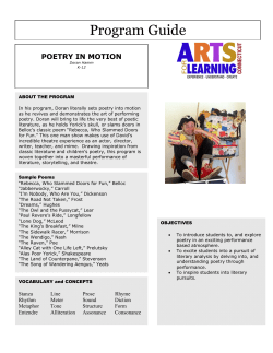Doran Hamm &ndash; Poetry In Motion