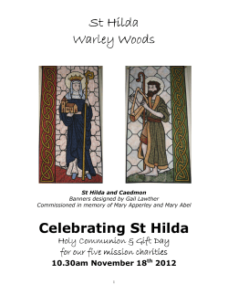 for Hilda - sainthildawarleywoods.co.uk