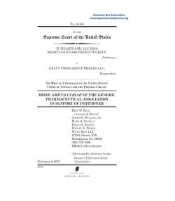 Brief for the Generic Pharmaceutical Association in