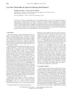 Can Water Polarizability Be Ignored in Hydrogen Bond Kinetics?