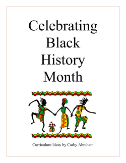 Black History Month - Southern Early Childhood