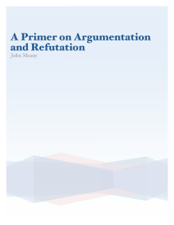 Argumentation Guide.Sept08 - English