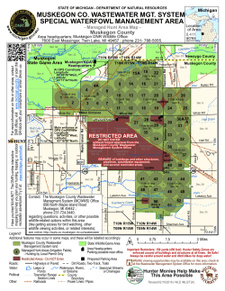 MUSKEGON CO. WASTEWATER MGT. SYSTEM SPECIAL