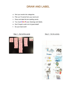 DRAW AND LABEL DRAW AND LABEL