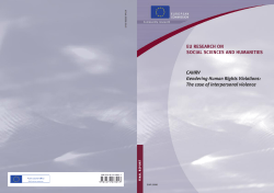 CAHRV Gendering Human Rights Violations: The case of