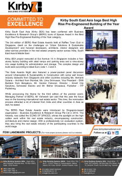 Kirby South East Asia bags Best High Rise Pre