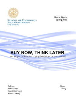 Open Access - Lund University Publications