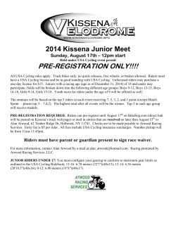 pre-registration only!!!!