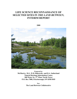 Natural Heritage Information