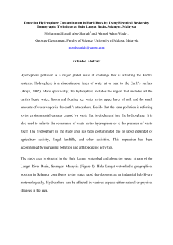 P15 Ismail Detection hydrosphere contamination in Hard