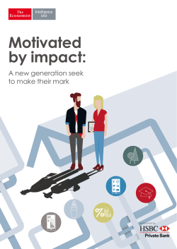 Motivated by impact - EIU Perspectives