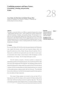 Paper - Space Syntax Network