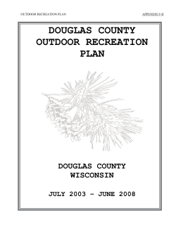 douglas county outdoor recreation plan