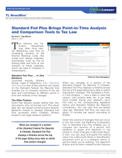 TL Newswire Review of Standard Fed Plus