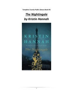 The Nightingale Book Club Kit - Tompkins County Public Library