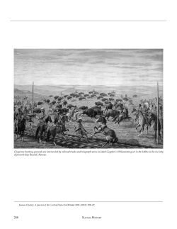 Cheyenne hunting grounds are intersected by railroad