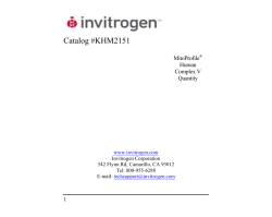 (Complex V Quantity). - Thermo Fisher Scientific