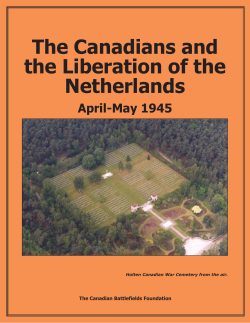 The Canadians and the Liberation of the Netherlands