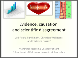 Evidence, causation, and scientific disagreement