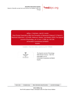 A Failure to Replicate Experiment 1 of Proffitt