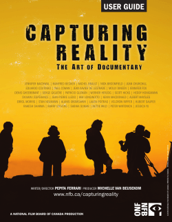 CapturingReality - National Film Board of Canada