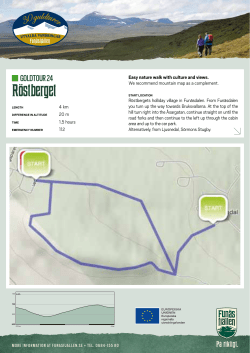 R&ouml;stberget - Fun&auml;sfj&auml;llen