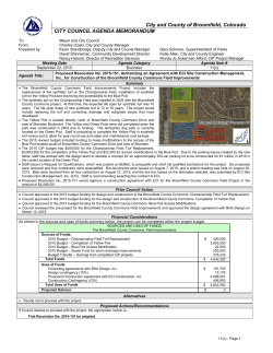 this link - City and County of Broomfield