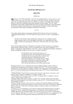 history of Bardon Hill