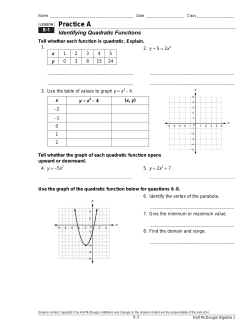 Algebra 1