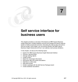 IBM Cognos Business Intelligence V10.1 Handbook