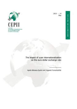 The impact of yuan internationalization on the euro