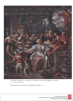 The Merry Company on a Terrace, by Jan Steen